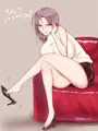 いいお膝の年上彼女