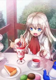 エールデとお菓子