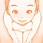 【気まぐれイラスト】全裸おでこ