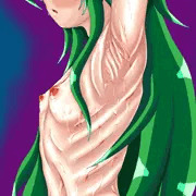 【ドリームハンター麗夢】脇の下にぶっかけてみた【媚薬】