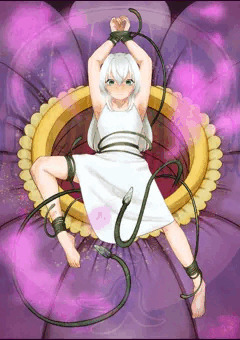 Skebより「植物に襲われる女の子」