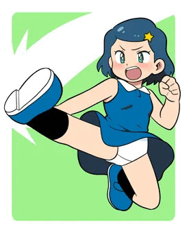 パンチラキック