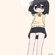 下から