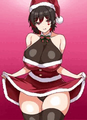 冬のセールとどすけべクリスマス絵