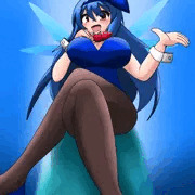 バニーガールな大人チルノちゃん