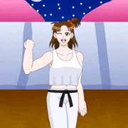 無敵のセクシー柔道少女・出雲良子