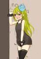 トイレに間に合わなかったキミドリさん