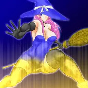 【状態変化】女魔法使い、砂化