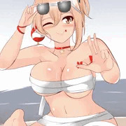 宵宮ちゃん　包帯