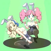 凛＆まどか（タイツあり）
