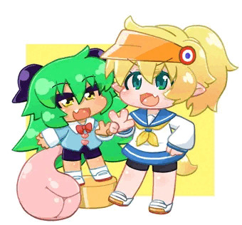 アヒルちゃんとアトフィフちゃん