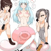 巨大メスキンタマいじめ