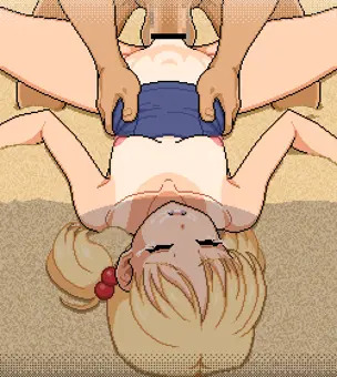 【skeb】紺色の獲物 気絶姦アニメ