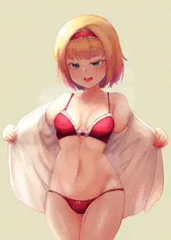 茹だるアリス嬢