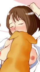 飼い主はベットでワンコに犯される