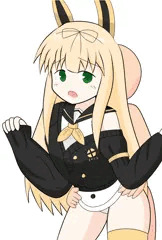 ぽいにあっちの服着せた
