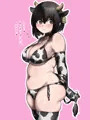 牛柄ビキニ志帆