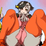 擬傷行動で誘ってくるカルガモさん