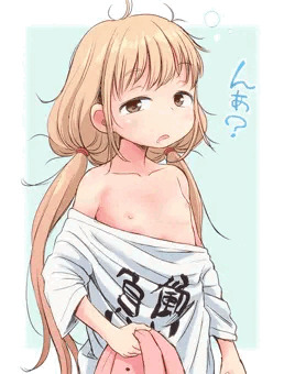 杏ちゃん寝起き