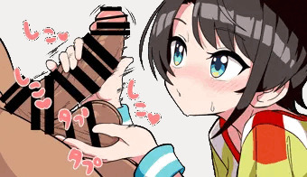 「まだ硬く大きくなるのかよぉ」大空スバルちゃん