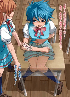 「（ううっ、朝の牛乳賞味期限切れてたのかな…！？）」