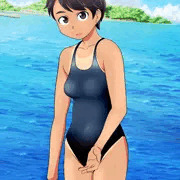 ショート競泳ちゃん