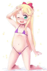 姫坂乃愛[私に天使が舞い降りた!]　#わたてんマイクロビキニ部