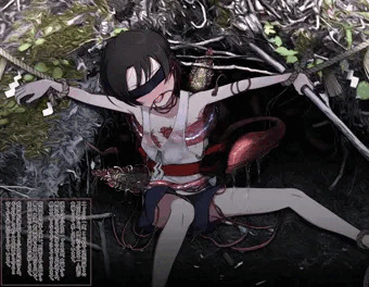 村の因習によって化物に捧げられる村娘
