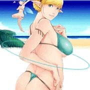 若かりし頃の人妻エルフさん