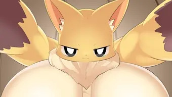 乳揺れおきつね