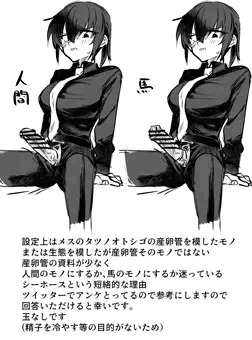 人か馬チンポか