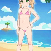 ビーチでの時間