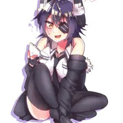 サボっているのがバレてしまった天龍ちゃん