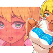 【ヘッダー】Tシャツ褐色ヘッダー娘ちゃん【更新⁉】