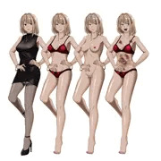 次回作用サブヒロインの立ち絵