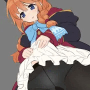 ユニちゃん先輩たくし上げ