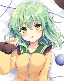 （おにーさん…顔が赤い…？）