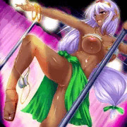 ダークエルフの踊り子