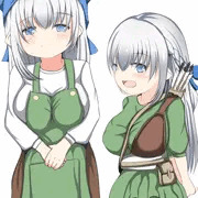 ロリ巨乳村娘姉妹（オリジナル）