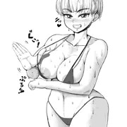 先輩のオッパイチラ見せ