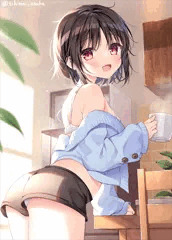 「お兄ちゃんも何か飲む？」