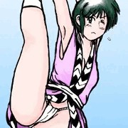 くノ一柔軟体操