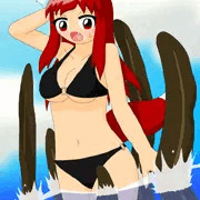 狐娘VS海藻の怪物