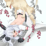 叢雲逆バニー　獣姦