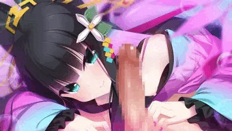 「あやかし遊郭 〜花魁アマビエ民譚集〜」サンプルCG⑥「シックスナイン」