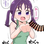 紫雨こころの口内にぶっかけ