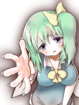 手を伸ばす大ちゃん
