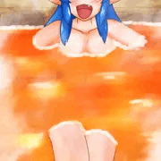 【レトロゲーム】作並の湯(オレンジ)