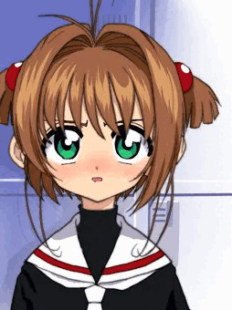 牛乳は良く噛んで飲むといいと教わったさくらちゃん