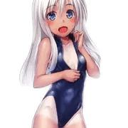 例の水着